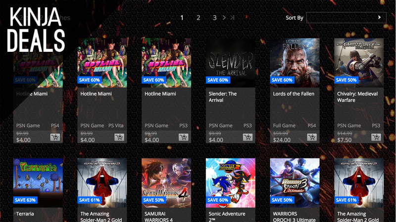 Illustration for article titled Today's Best Gaming Deals: PS+ & Gold Discounts, Walking Dead, & More